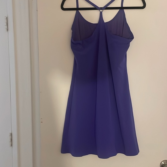 Purple Outdoor Voices exercise dress with biker shorts attached inside size M - Picture 2 of 7